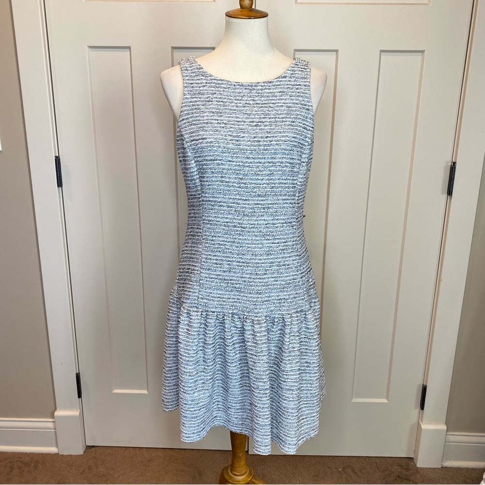 Jessica Simpson Blue and White Mini Dress